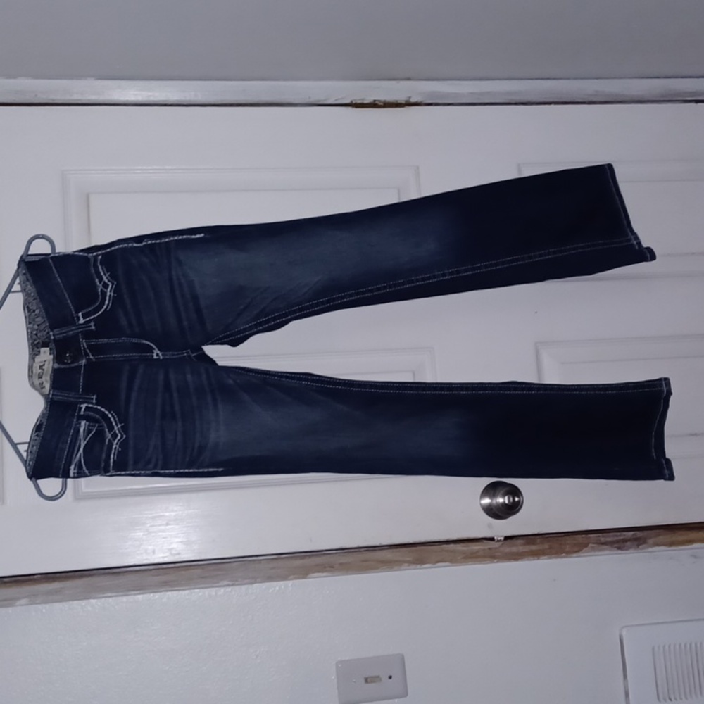 ARIAT REAL DENIM JEANS SIZE 29 REGULAR BLUE WASHED OUT COLOR..